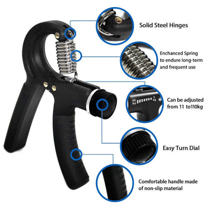 Adjustable Spring Hand Grip Trainer