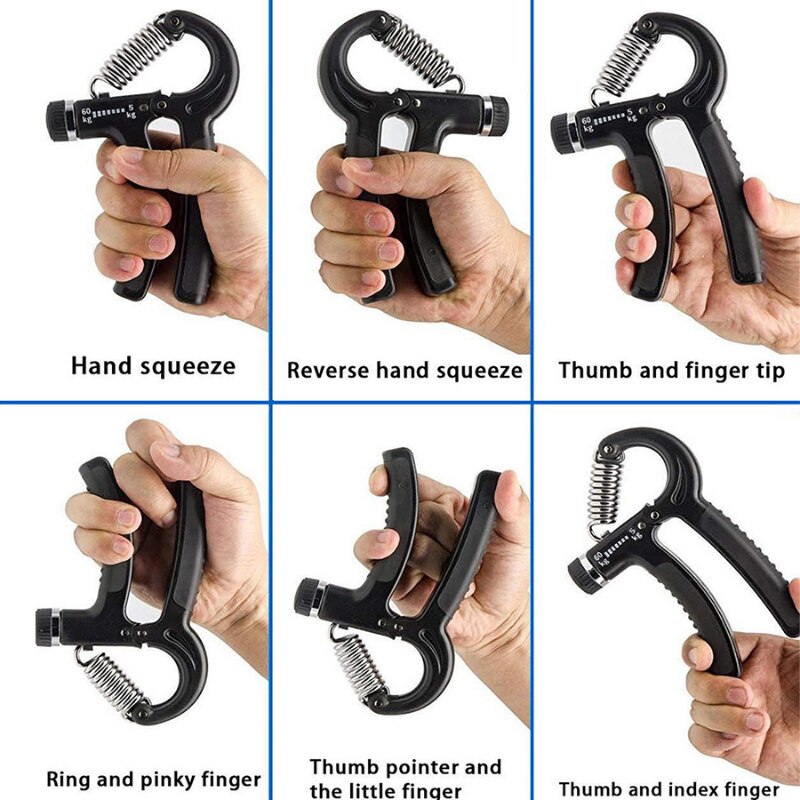 Adjustable Spring Hand Grip Trainer